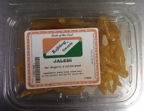 Rajbhog Distributors GA Inc. Issues Allergy Alert on Undeclared Almonds in JALEBI